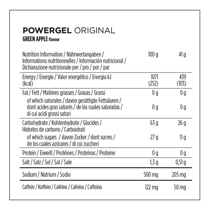 Gel énergétique POWER GEL pomme 4x41g, photo 7 of 4