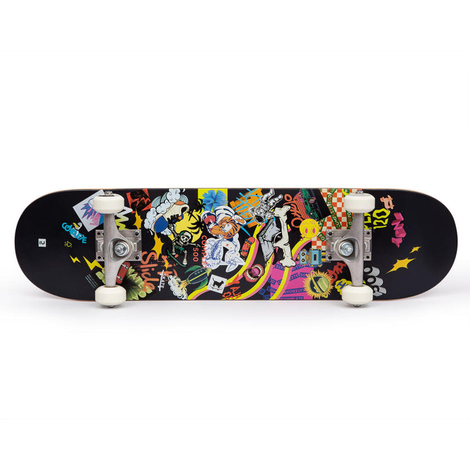 Planche de skate enfant 8 - 12 ans cp500 mid flag taille 7.5
