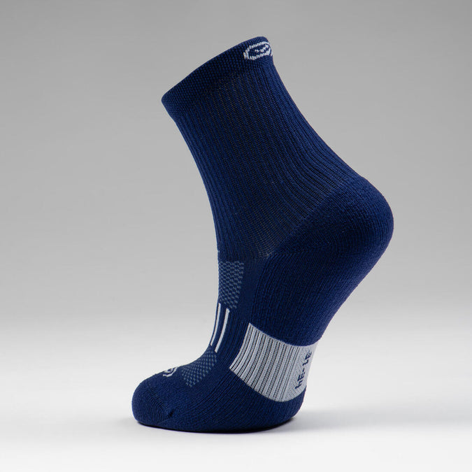 Lot X2 de chaussettes running Enfant -KIPRUN 500 MID bleue marine, photo 8 of 5