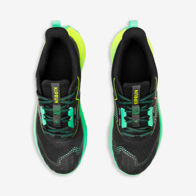 Chaussures de Running Trail et Cross Country Enfant - KIPRUN K500 GRIP noires, photo 13 of 9