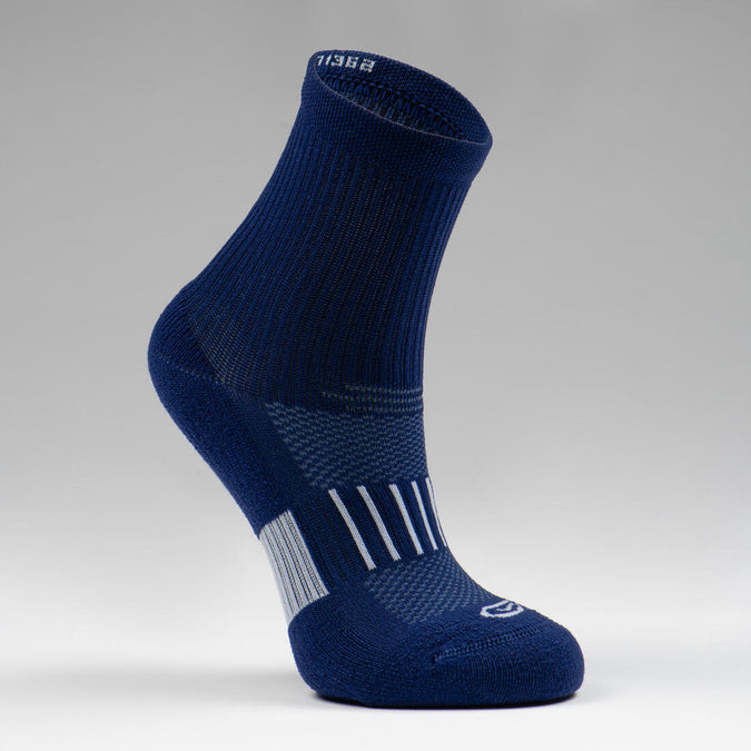 Lot X2 de chaussettes running Enfant -KIPRUN 500 MID bleue marine, photo 7 of 5