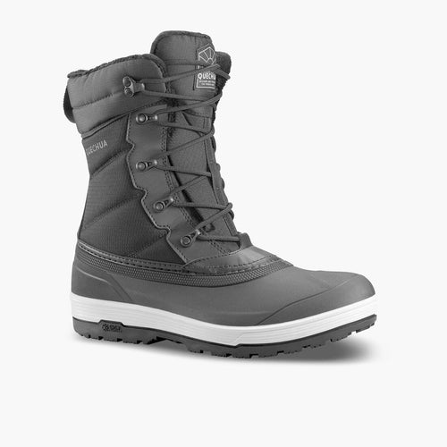 





Bottes de neige chaudes imperméables de randonnée  - SH500 lacet -  homme