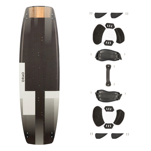 





Planche Twintip carbone de Kitesurf 138 x 41 cm (pads et straps inclus) - TT500