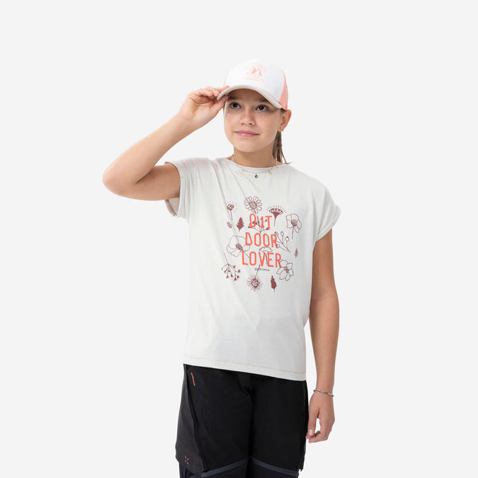 





T-Shirt de randonnée - MH100 BEIGE - enfant 7-15 ans, photo 1 of 6