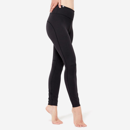 





Legging de yoga effet seconde peau femme, noir