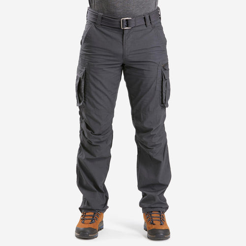 





Pantalon cargo de trek voyage - travel 500 gris homme