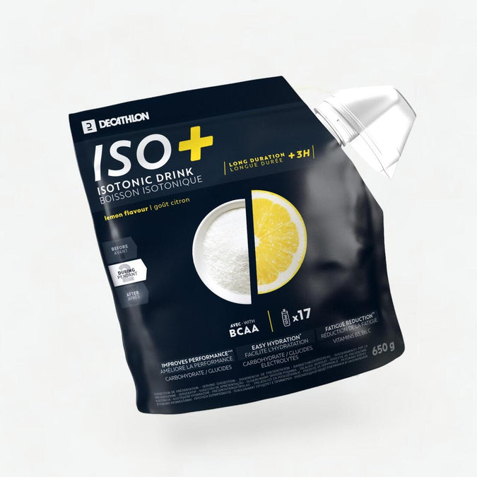 





BOISSON ISOTONIQUE POUDRE ISO+ FRAISE - CERISE 650G, photo 1 of 4