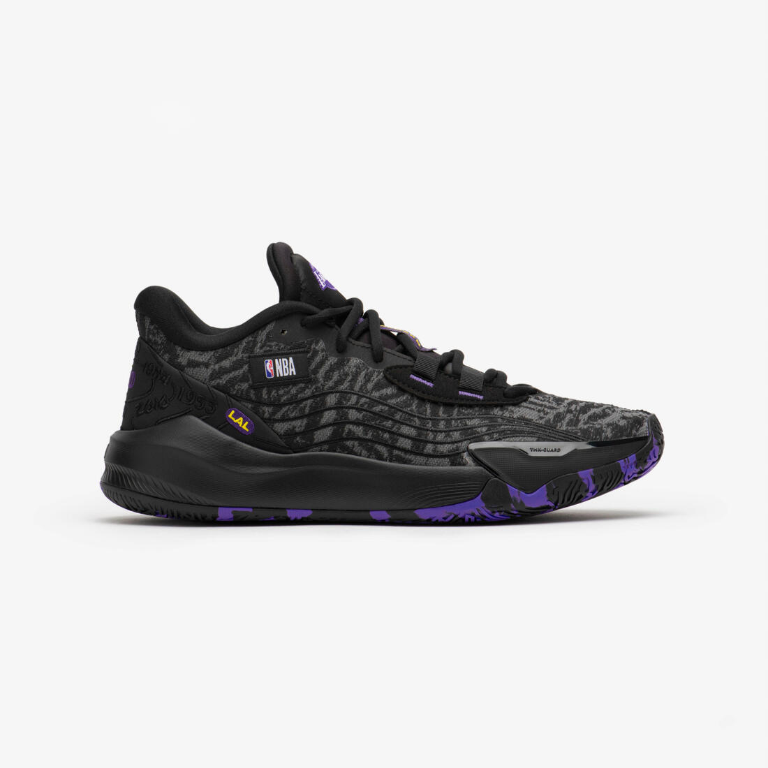 Chaussures de basketball NBA Lakers homme/femme -  FAST 900 LOW-1 Noir