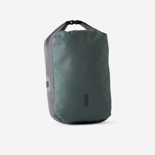 





SACOCHE VELO SUR PORTE-BAGAGES 500 20L IMPERMEABLE GRIS FONCE