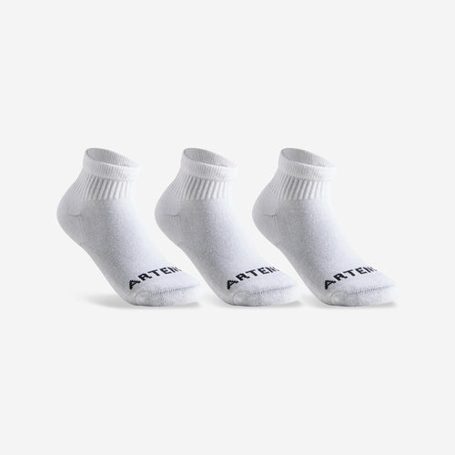 





CHAUSSETTES DE SPORT ENFANT MI-HAUTES  ARTENGO  RS 100 BLANC LOT DE 3