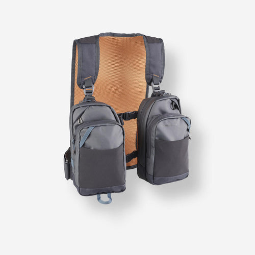 





Chest pack de pêche 500 Double 10L