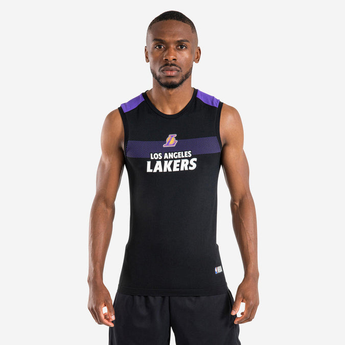 





Sous-maillot basketball NBA Los Angeles Lakers sans manche Adulte - UT500 Noir, photo 1 of 9