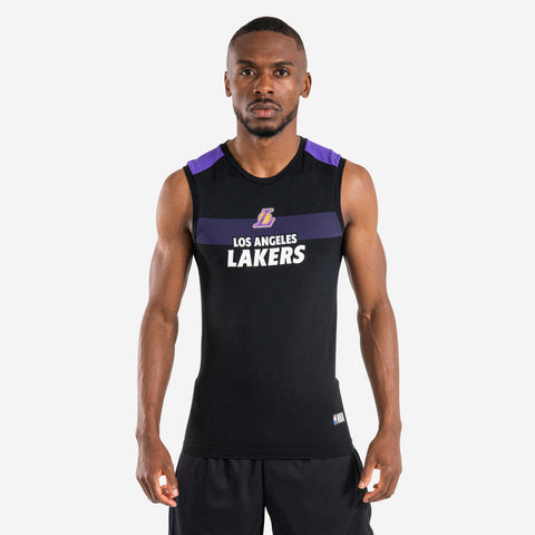 





Sous-maillot basketball NBA Los Angeles Lakers sans manche Adulte - UT500 Noir