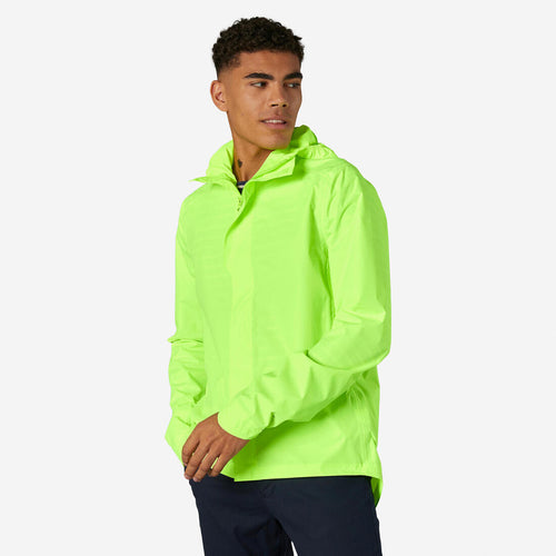 





VESTE PLUIE VELO VILLE HOMME 120 JAUNE FLUO CERTIFIÉE EPI VISIBILITÉ JOUR