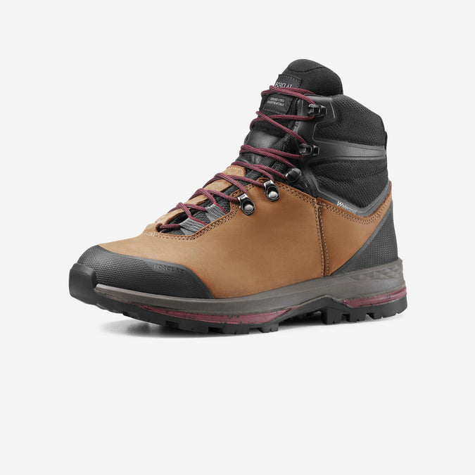 





CHAUSSURES TREKKING CUIR IMPERMÉABLES - MT100 HYB - FEMME HAUTE, photo 1 of 7