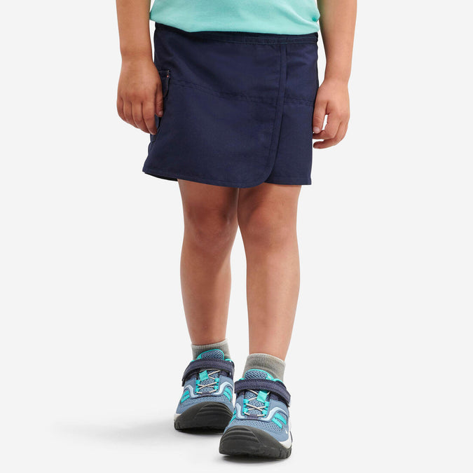 





Jupe short de randonnée - MH100 KID bleu marine - enfant 2-6 ANS, photo 1 of 7