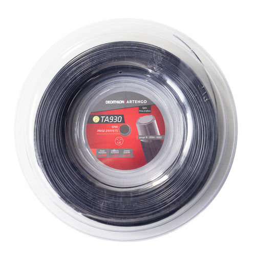 





BOBINE DE CORDAGE DE TENNIS MONOFILAMENT NOIR PENTAGONAL TA 930 SPIN 1.25mm.