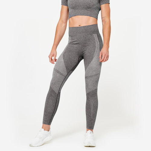 





Legging poche téléphone taille haute Fitness Seamless Gris