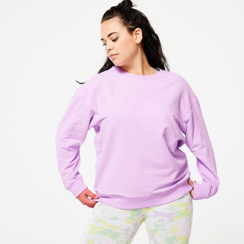 





Sweat oversize femme - parme