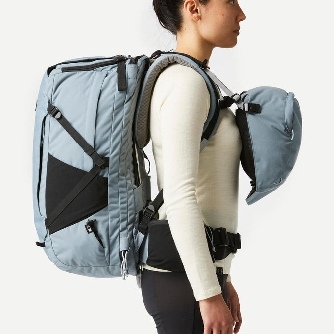 





SAC A DOS DE VOYAGE ET TREKKING - OUVERTURE VALISE 50+6L - TRAVEL 900 - FEMME, photo 12 of 13