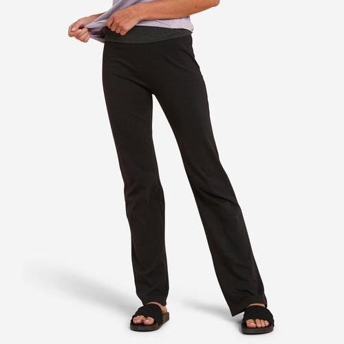 





PANTALON COTON YOGA FEMME NOIR / GRIS