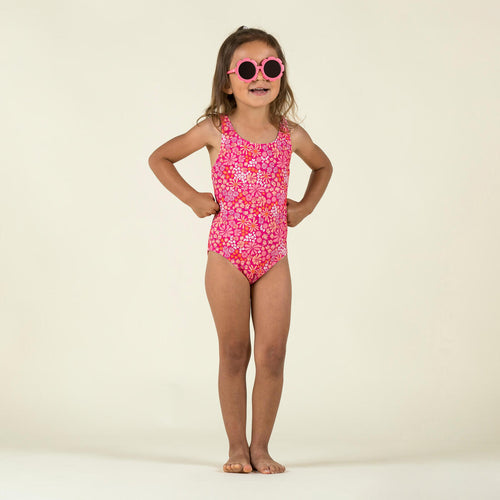 





Maillot de bain 1 pièce bébé fille rose