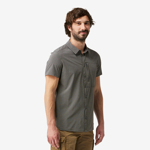 





CHEMISE DE TREKKING VOYAGE TRAVEL 500 STRETCH MANCHES COURTES GRIS HOMME