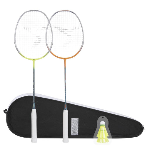 





Lot de Raquettes de Badminton Adulte BR 190 - Jaune/Orange