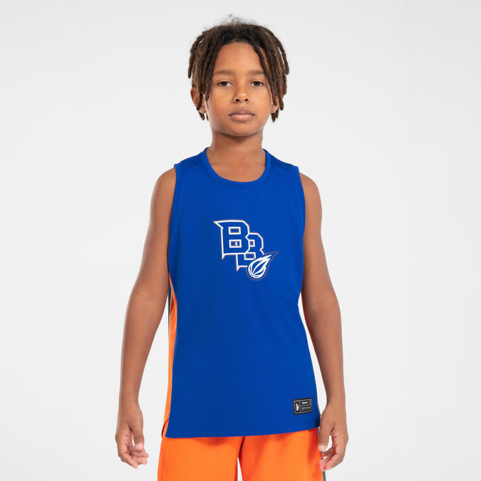 





MAILLOT DE BASKETBALL SANS MANCHE ENFANT - T500 BLEU, photo 1 of 7