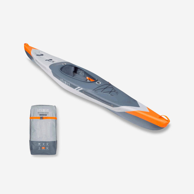 





Kayak gonflable de randonnée haute pression strenfit dropstitch 1 place - x500, photo 1 of 35