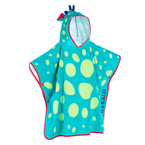 





Poncho de Bain Coton Bébé - Dragon Bleu-Vert