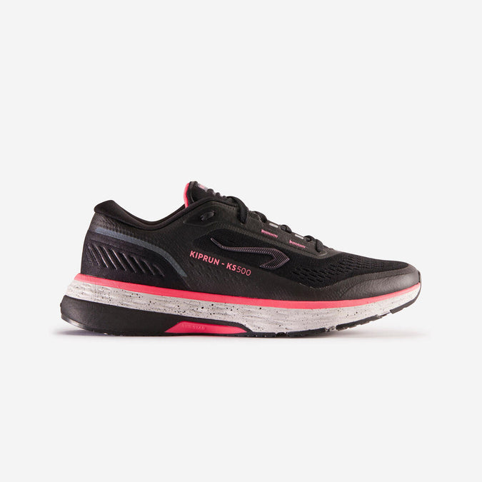 





CHAUSSURES DE RUNNING FEMME  KIPRUN KS500 NOIR ROSE, photo 1 of 8