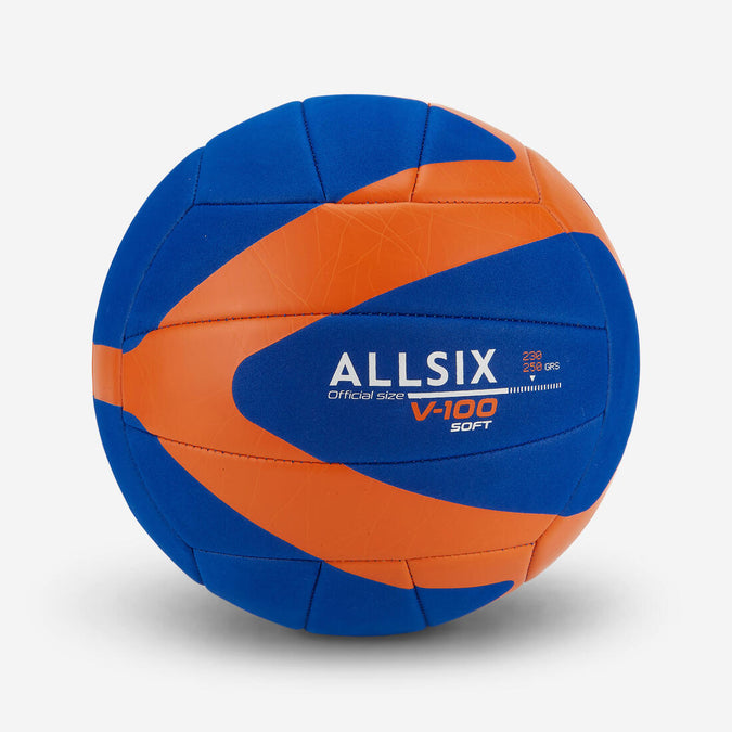 





Ballon de Volleyball V100 Soft 230 - 250 g pour les 10 à 14 Ans - Bleu/Orange, photo 1 of 1