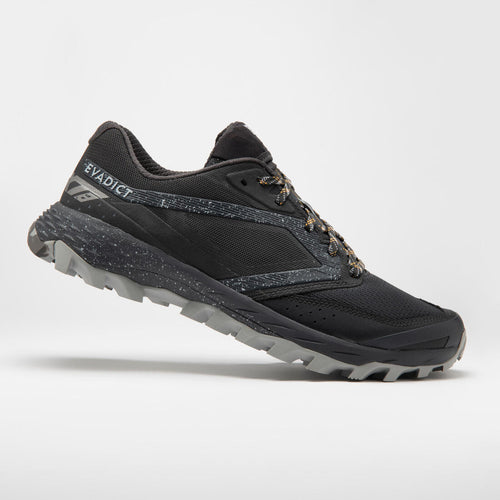 





chaussures de trail running pour homme  XT8 noir et gris