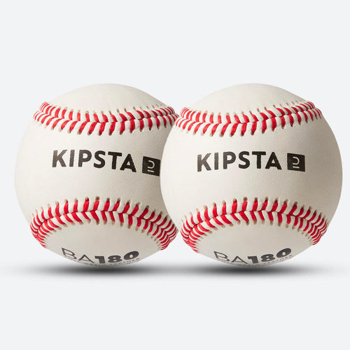 





Lot de 2 Balles de Baseball Kipsta BA 180