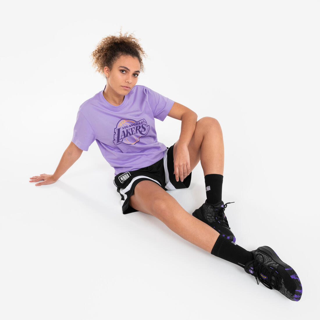 Chaussures de basketball NBA Lakers homme/femme -  FAST 900 LOW-1 Noir