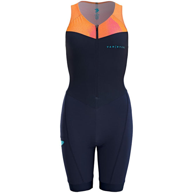 





COMBINAISON TRIATHLON TRIFONCTION SD FEMME COURTE DISTANCE NAVY ORANGE, photo 1 of 6