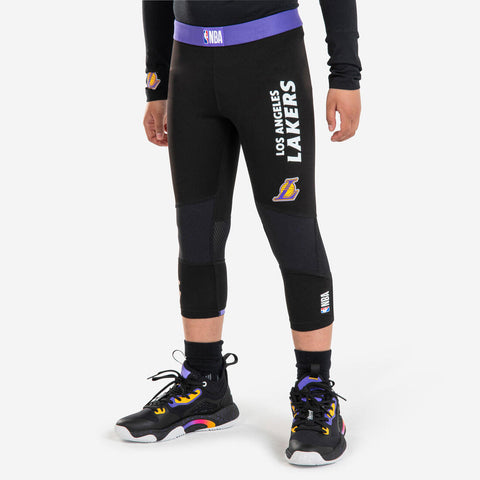 





Legging basketball 3/4 NBA Los Angeles Lakers Enfant - 500 Noir