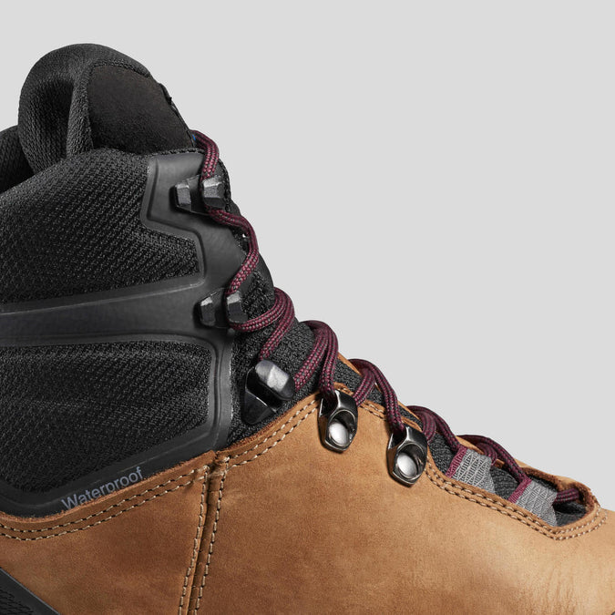 





CHAUSSURES TREKKING CUIR IMPERMÉABLES - MT100 HYB - FEMME HAUTE, photo 6 of 7