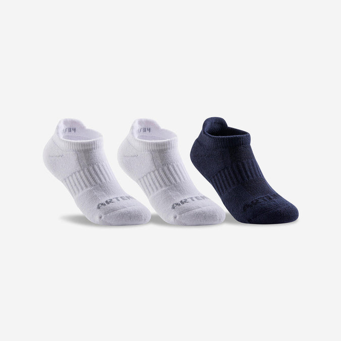 





Chaussettes coton basses Enfant  - RS 500 noir noir gris lot de 3, photo 1 of 5