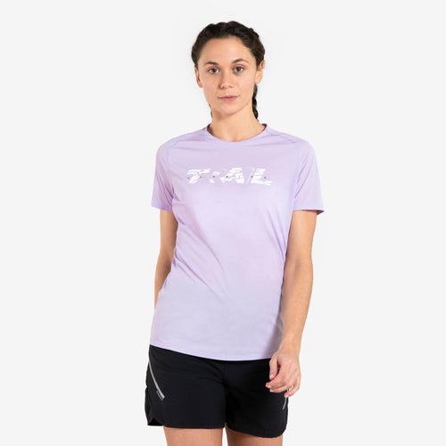 





T-SHIRT DE TRAIL RUNNING MANCHES COURTES GRAPH FEMME LILA