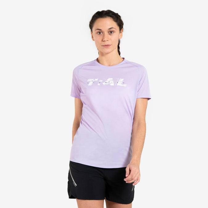 





T-SHIRT DE TRAIL RUNNING MANCHES COURTES GRAPH FEMME LILA, photo 1 of 6