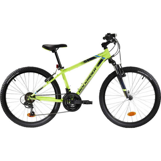 





VTT ENFANT ROCKRIDER ST 500 24 POUCES 9-12 ans Jaune Fluo, photo 1 of 10