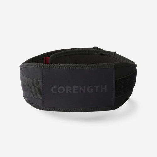 





Ceinture lombaire de musculation, double système de fermeture en nylon - noire