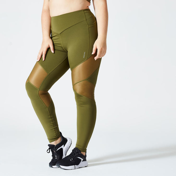 





Legging fitness cardio bimatière taille haute femme, vert, photo 1 of 5