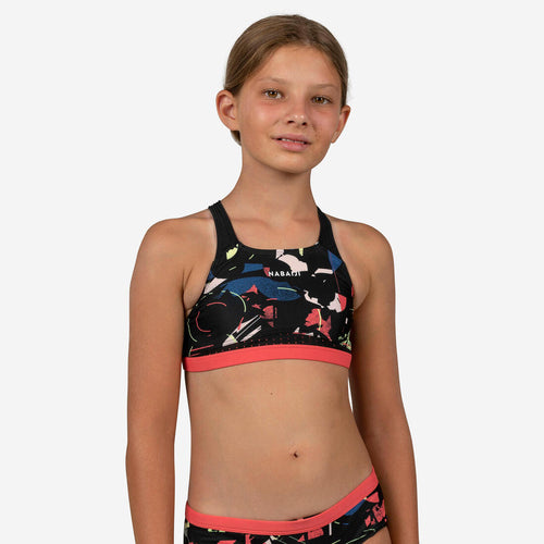 





Haut de maillot de bain de natation fille  Kamyleon Spor