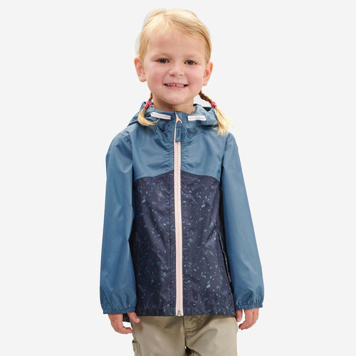 





Veste imperméable de randonnée enfant - MH100 zip - 2-6 ANS