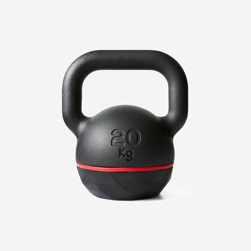 





Kettlebell en fonte et base caoutchouc - 20 kg