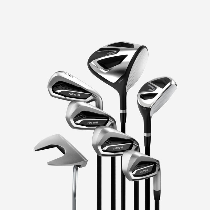 





Kit golf 7 clubs droitier graphite taille 2 adulte - INESIS 100, photo 1 of 10