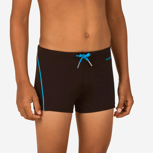 





Maillot boxer de bain natation Garçon - 100  plus noir